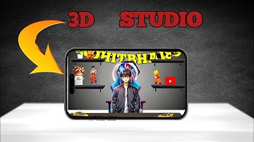 How To Create 3D Studio In Mobile || Create 3D Studio In Capcut With Pixelab Easily Tutorial ✅ ✓ ||
