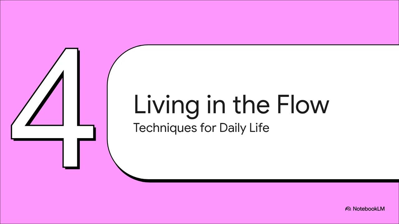 Flow as Constant Change