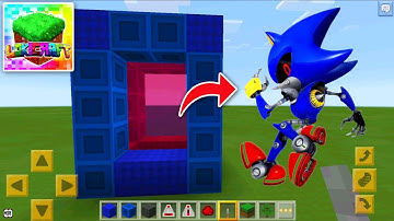 How to Make PORTAL to METAL SONIC in LOKICRAFT 2023
