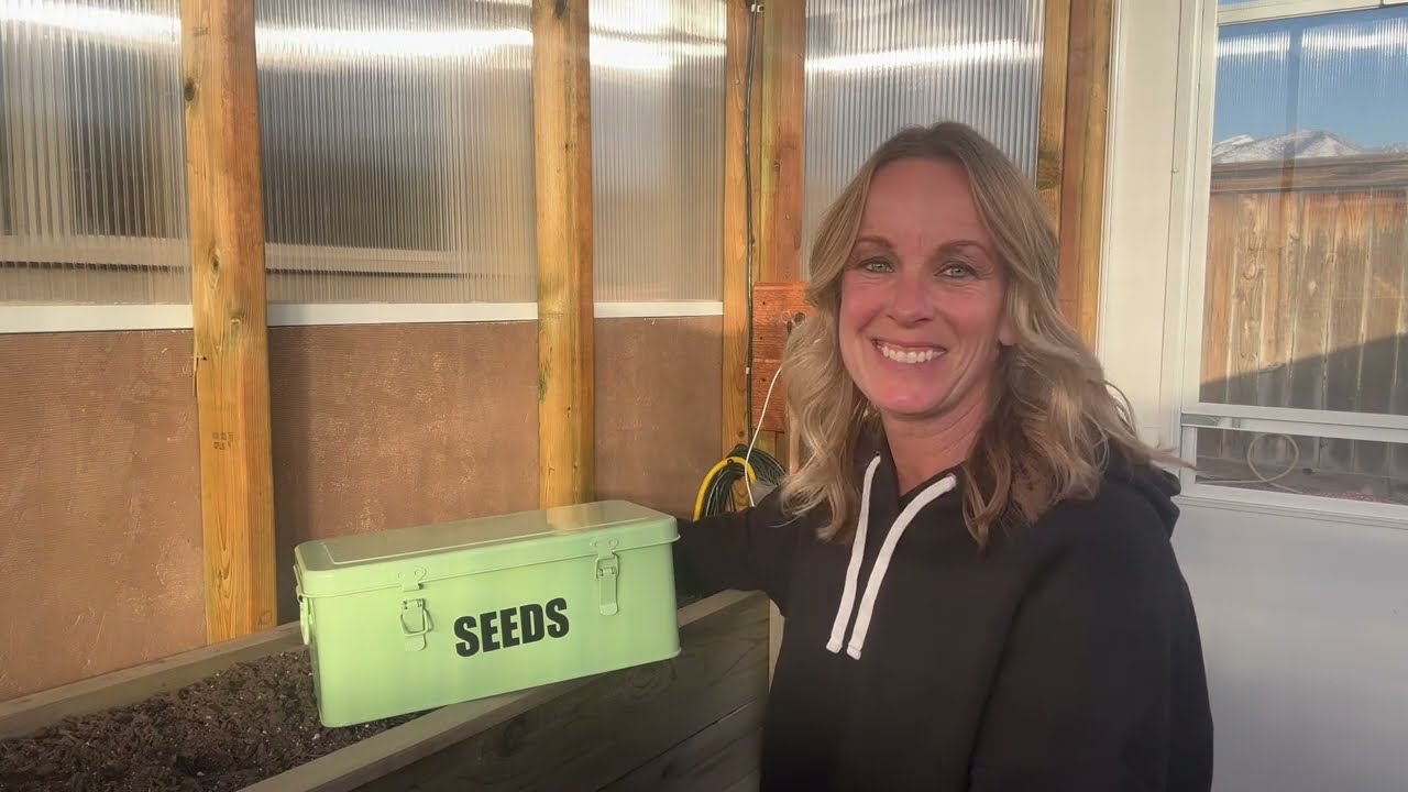 Metal Seed Storage Box Review 🌱 | 4-Compartment Organizer for Garden Seeds & Packets