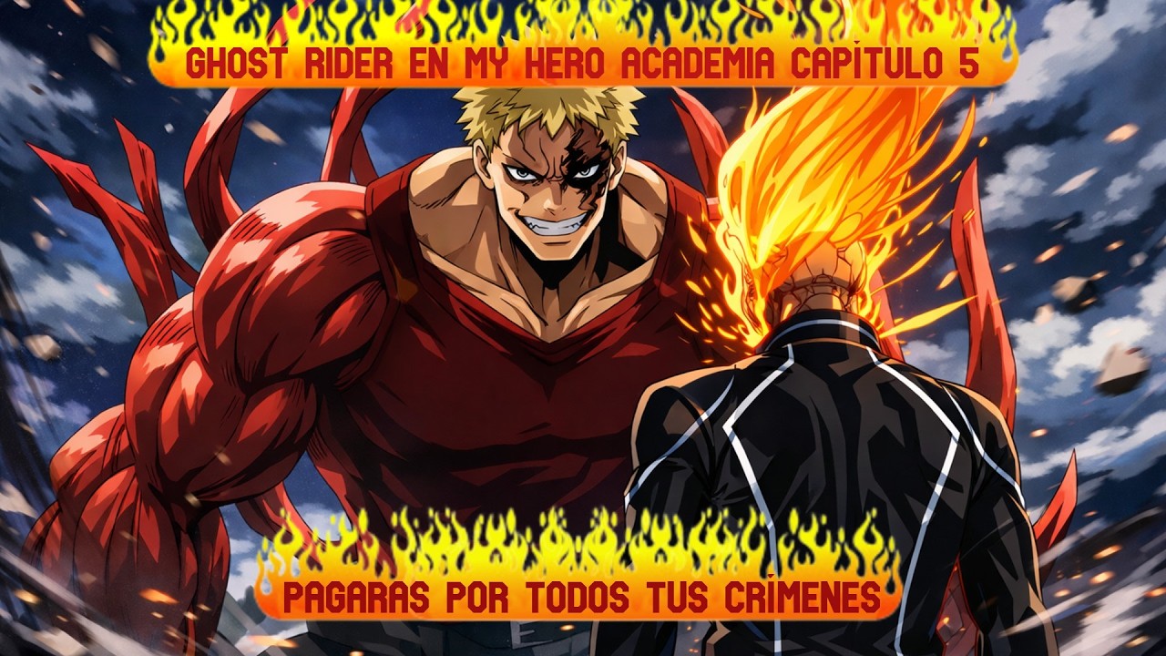 [FANFIC] Qué hubiera pasado si Ghost rider caía en Boku No Hero ...