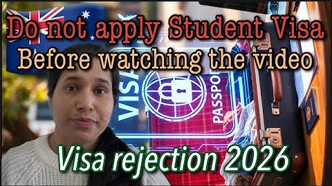 Student Visa rejection reasons and solutions by Australian government @Sovikvlogs #studentvisa 