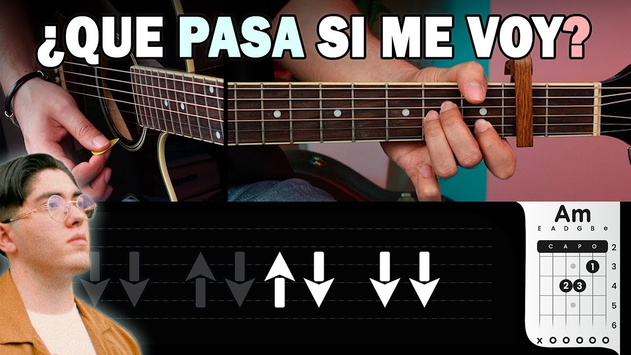 Que Pasa Si Me Voy? - Kevin Kaarl - TUTORIAL DE GUITARRA