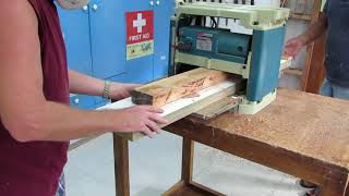 Flatten your Boards with a simple Thickness Planer JIG