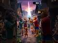 Ash and Dustys Battle Against Dark Forces Stories 441.4 #cat #cute #ai #catlover #catvideos