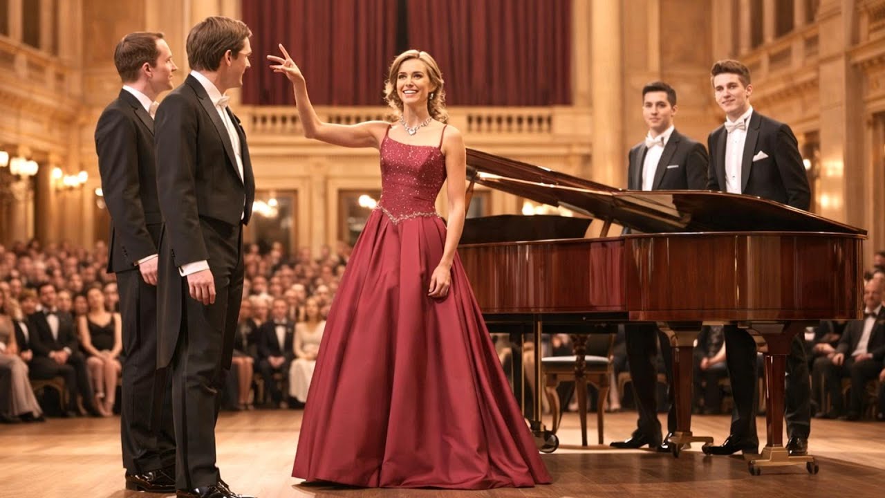 The Janitor Touched a Rich Girl’s Piano — What She Did Next Left the Entire Room Silen