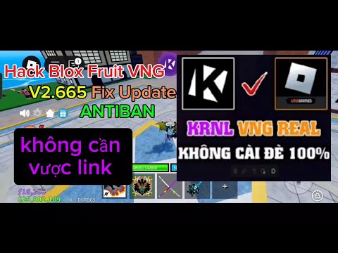 Cách Hack Blox Fruit Update 25 Client Krnl VNG Fix Update Mới Nhất Không Cần Vược Link – Hướng Dẫn Chi Tiết