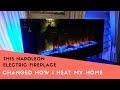 This Napoleon Electric Fireplace Changed How I Heat My Home