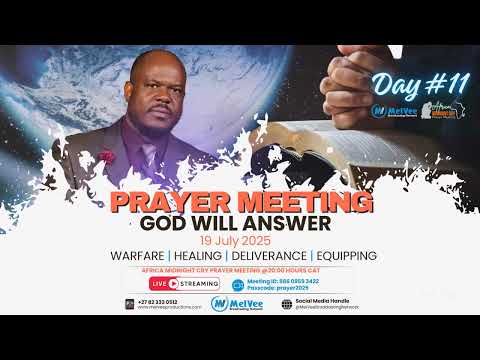 21 DAYS FAST AND PRAYER (DAY 11) - GOD WILL ANSWER