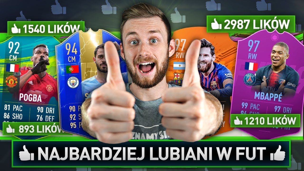 DRAFT NAJBARDZIEJ LUBIANYCH W FUT! | FIFA 19