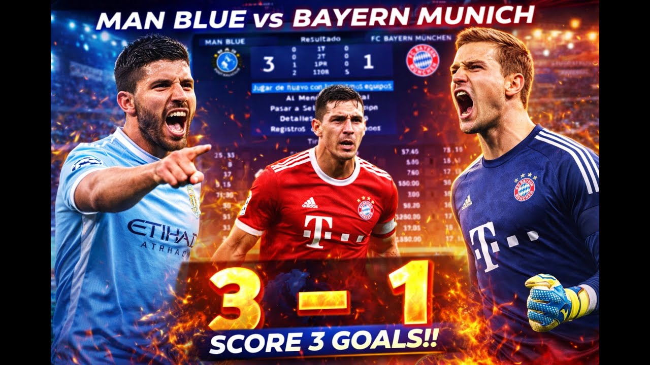 Highlight Man City VS München UCL