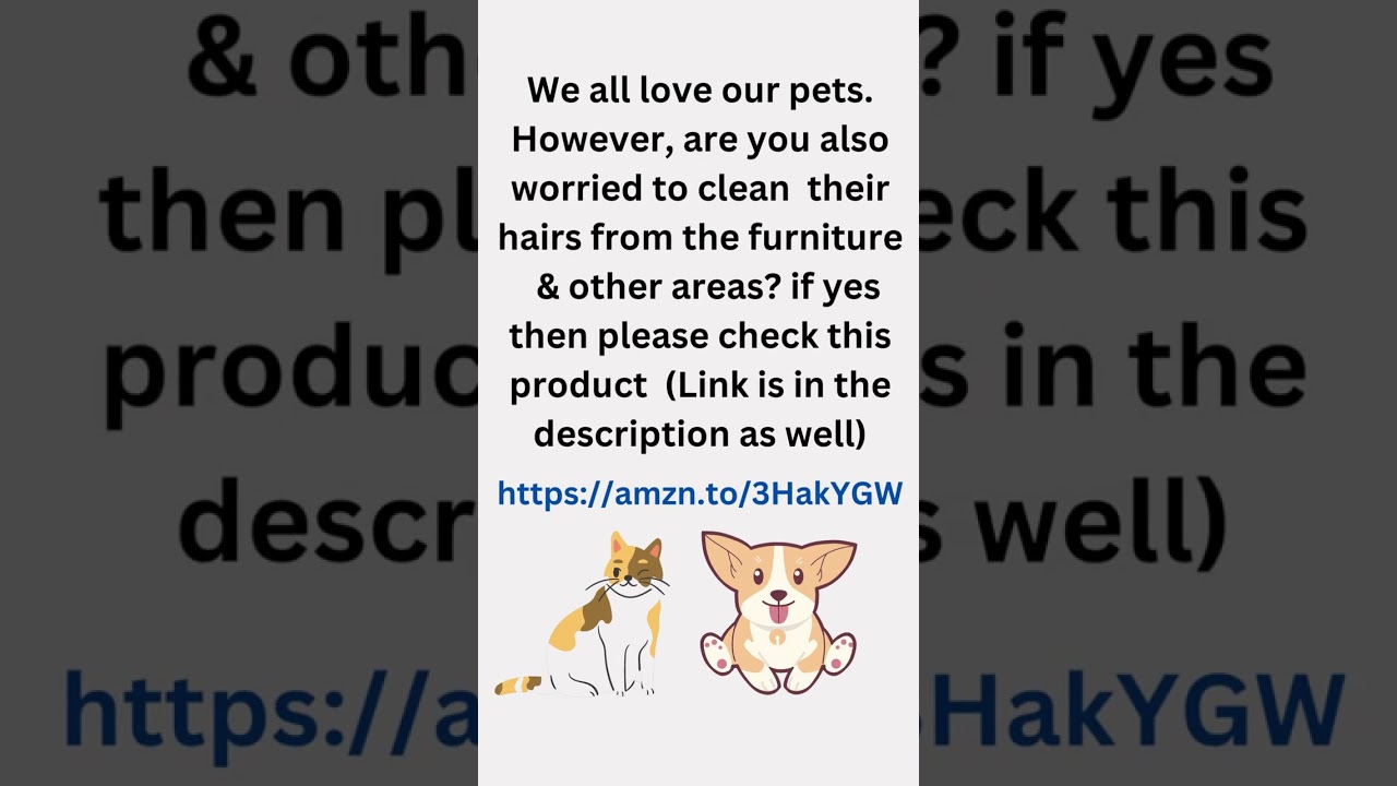 Pet Hair Remover Roller