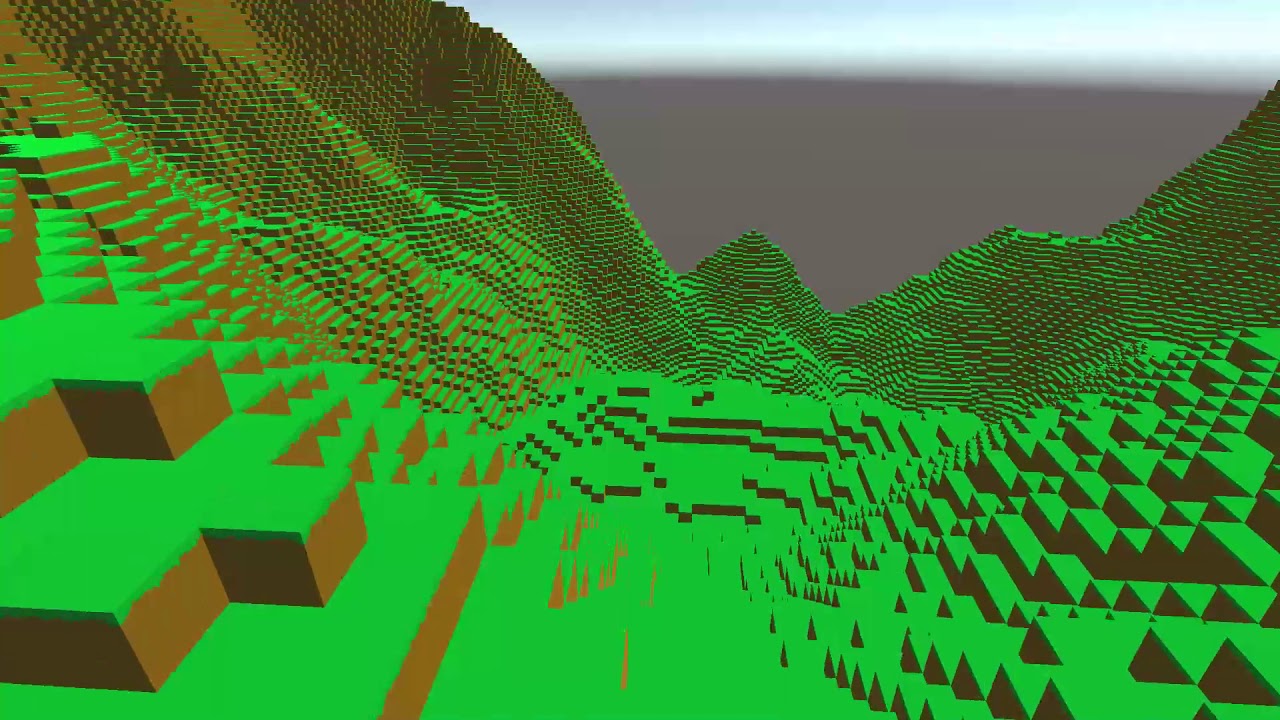 Infinite Voxel Terrain in Unity [UPDATE 01] - YouTube