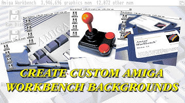 💾 Create Custom Amiga Workbench Background Images 💾