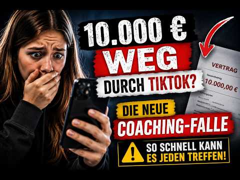 10.000 € weg wegen TikTok? So funktioniert die Coaching-Falle