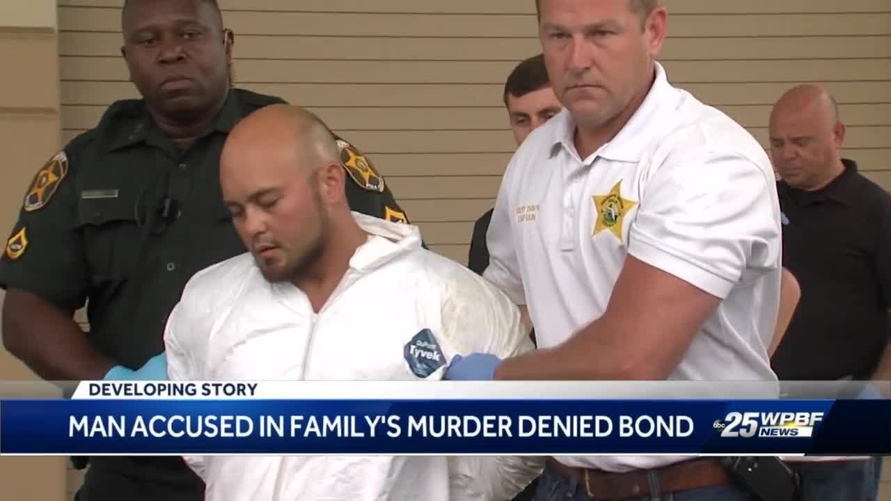 Man accused in family's murder denied bond - YouTube