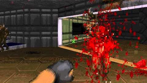 Brutal Doom- Ultimate Doom (Playing with Zdoom) first Chapter Map 5