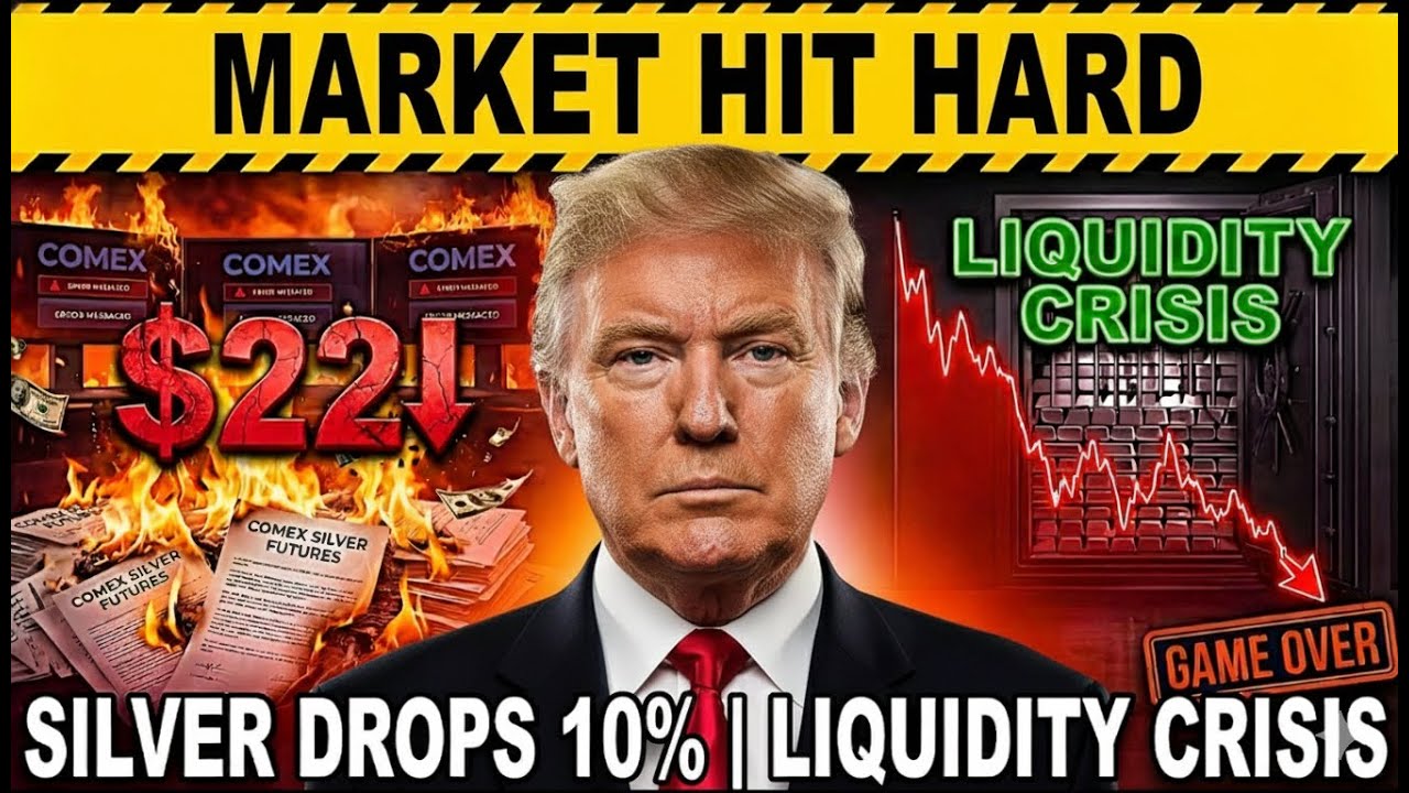 Market Shockwave: Silver Just Dumped $9 Overnight | Gold And Silver