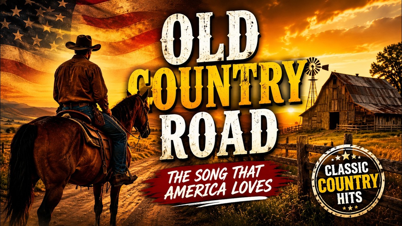 FailingとCountry Road のセット Old Country Road | 90s country music | Official Lyric Video - YouTube