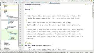The BerraQuotes App Case Study: Implementing the Server Components