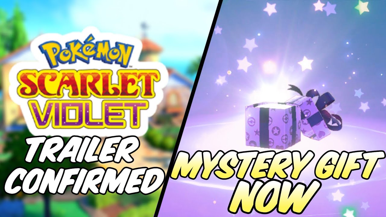 List of all Mystery Gift Codes to use in Pokemon Scarlet and Violet for  July 2023