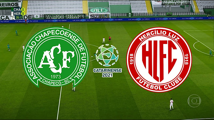 CHAPECOENSE X HERCÍLIO LUZ - CAMPEONATO CATARINENSE 2021 – 5ª RODADA - 24/03/2021 - PES 2021