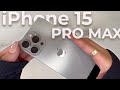 New iPhone 15 Pro Max Unboxing | Natural Titanium