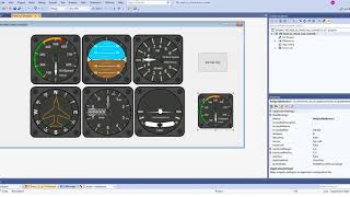 Visual Studio Aircraft Controls Demonstration