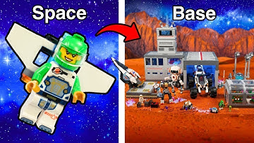 I Built a Lego Space Base