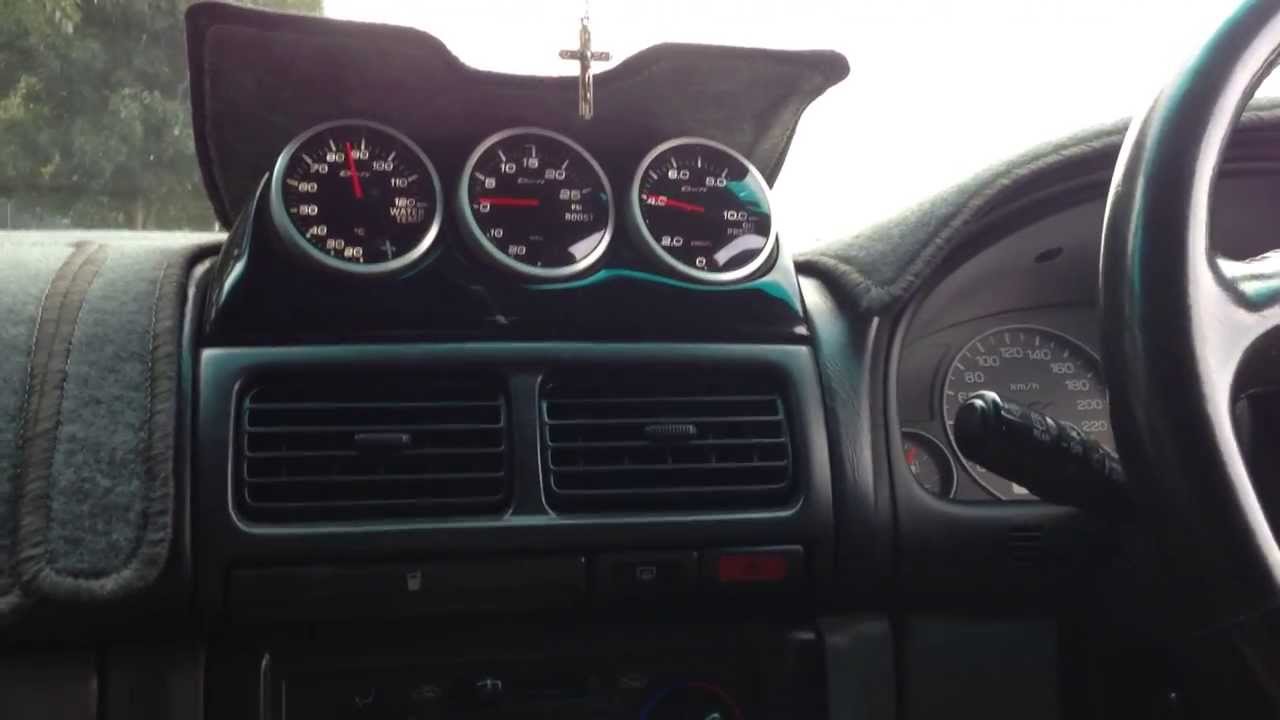 DEFI gauges boost not working correctly YouTube