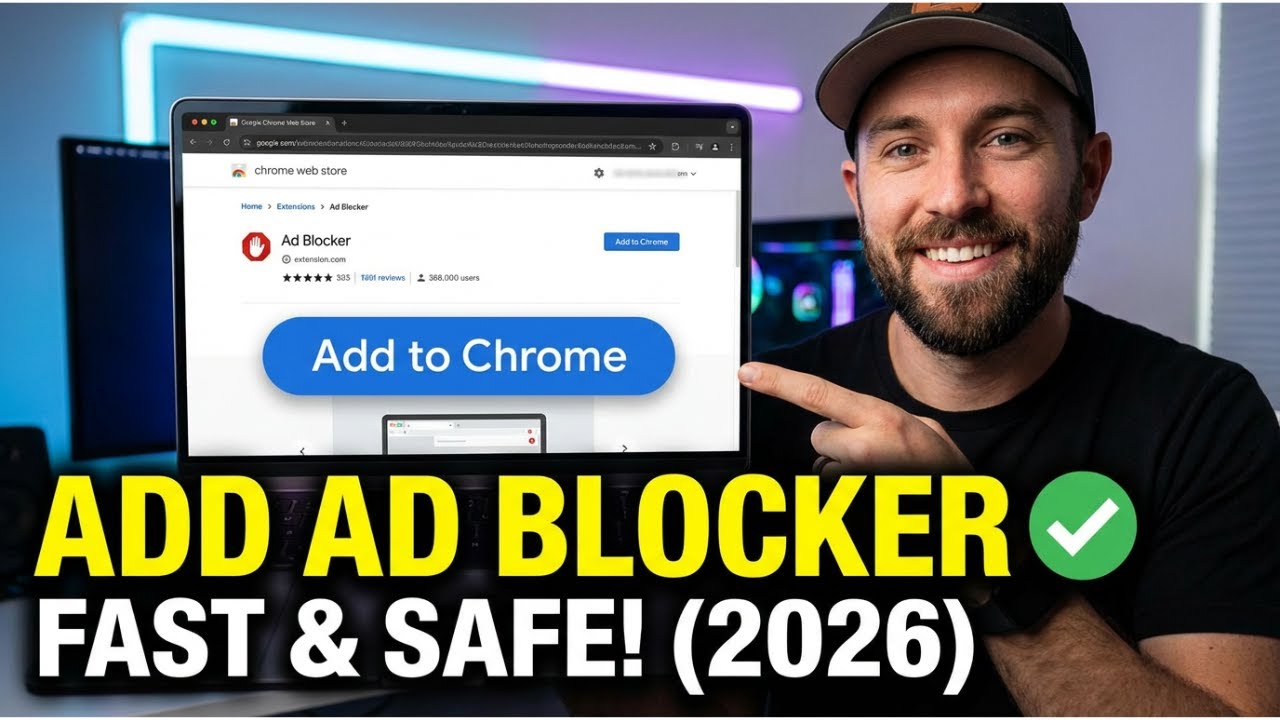 Как добавить блокировщик рекламы в Google Chrome (быстро и безопасно – 2026)