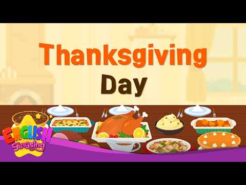 Thanksgiving Day [Kids Vocab] Happy Thanksgiving! 🦃 Turkey & Feast Words