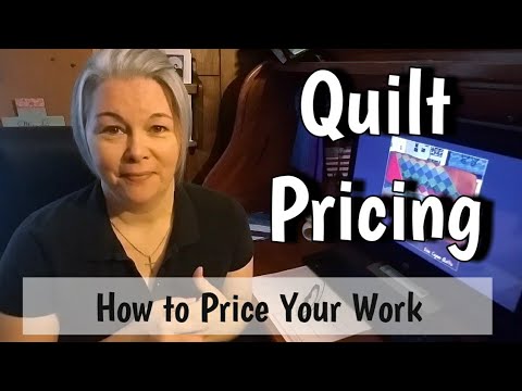 How To Price Quilts - Custom Quilt Pricing With FREE Pdf