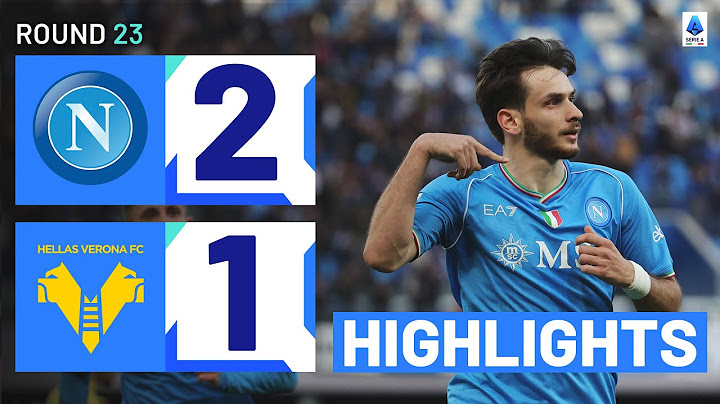 NAPOLI-VERONA 2-1 | HIGHLIGHTS | Kvaratskhelia completes dramatic comeback | Serie A 2023/24