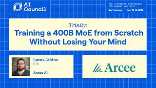 Trinity: Training a 400B MoE from Scratch Without Losing Your Mind Profile