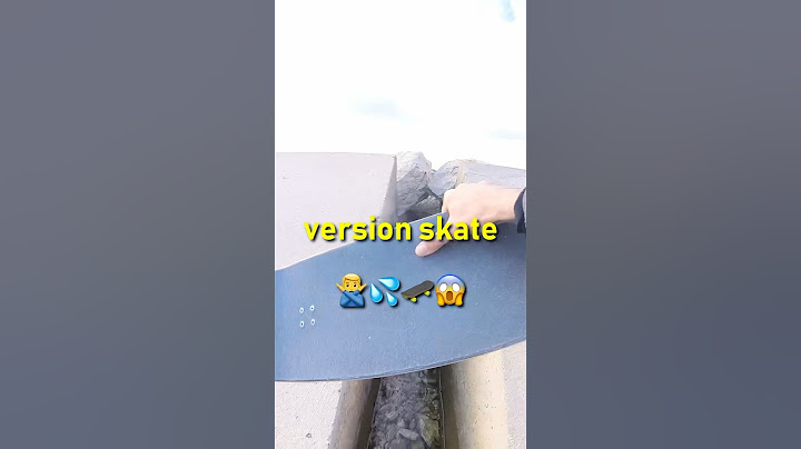 Tombe pas à l’eau version SKATE 😱🛹💦❌ #skateboarding #skate #skater