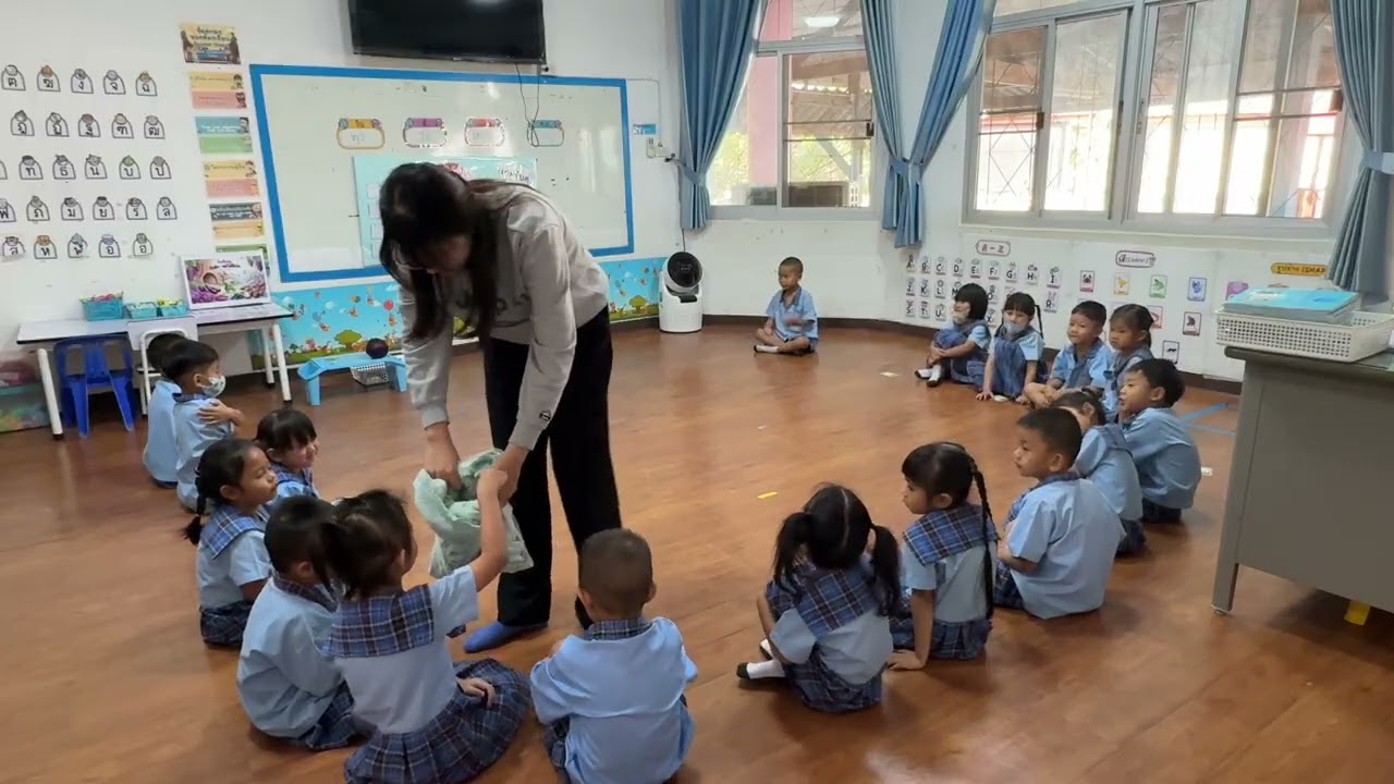 PLC (2/68-2) หน่วยผักผลไม้ เรื่องผัก ผลไม้สีม่วง