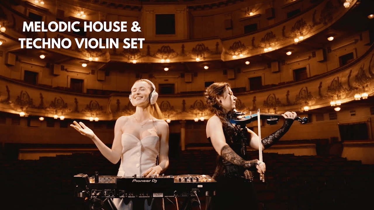 A‑ORA (Aurora)  & @oruga_mikuru  - Electric Violin Melodic House & Techno DJ Live Mix at The