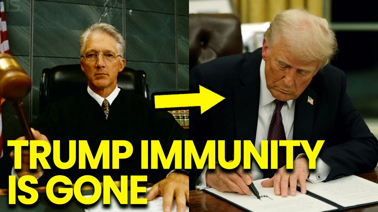 Trump PANICS IN FEAR as Judge STRIPS Trump Immunity