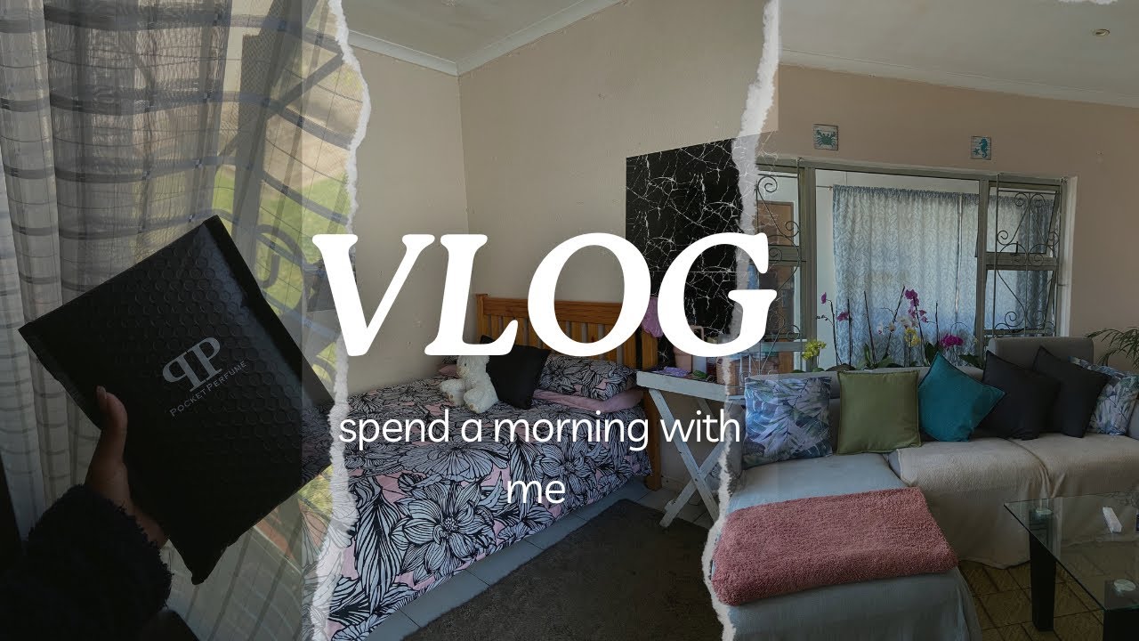 morning vlog🤍 ( packages , cleaning , talks)