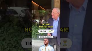 Real Madrid President - Florentino Pérez When Asked About Signing Kylian Mbappe.