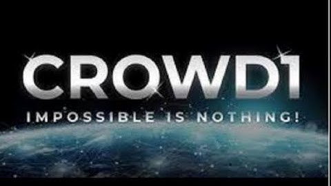 How to activate Crowd1 Account ( ENGLISH )