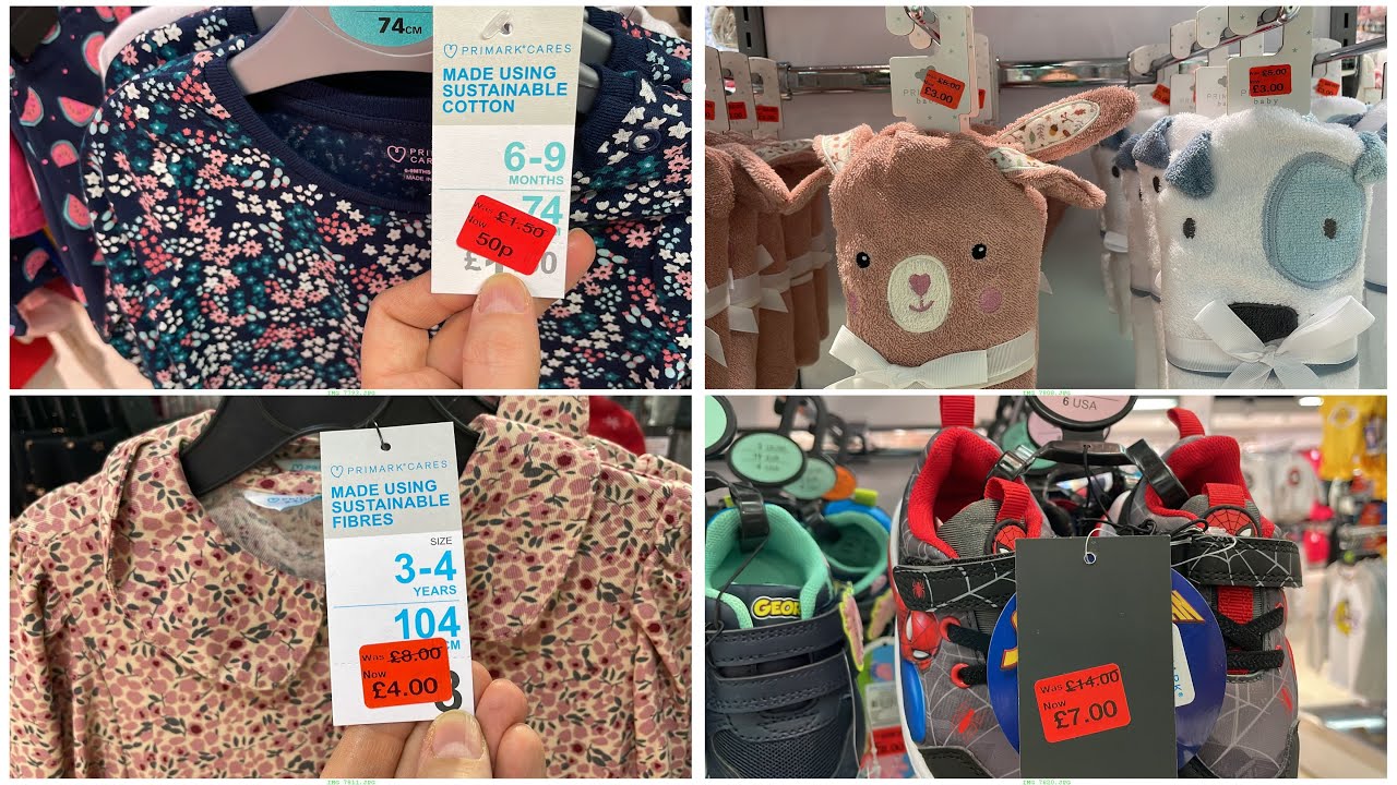 PRIMARK BOYS & GIRLS SALE - December, 2021