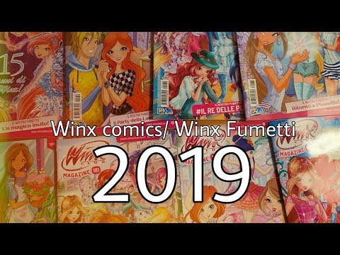 All the Winx magazines of 2019 so far!