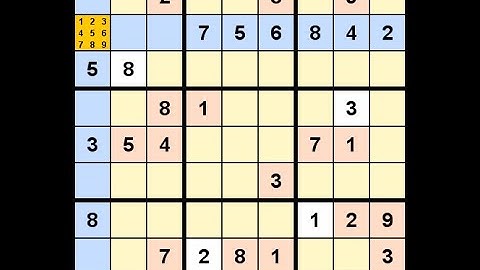 How to Solve Washington Times Sudoku Difficult July 11, 2021