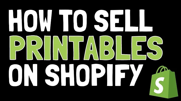 Sell Printables with Shopify