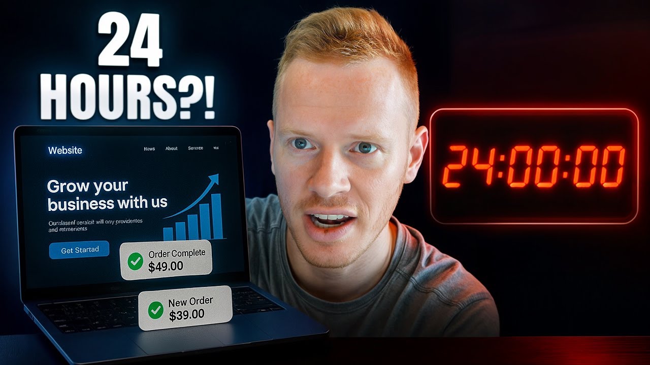 Я построил целый онлайн-бизнес за 24 часа (вот как)