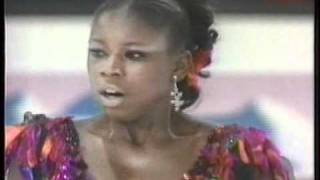 Surya Bonaly (FRA) - 1995 World Figure Skating Championships, Ladies' Free Skate + Profile