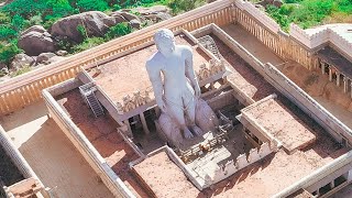 Bahubali Statue Sharavabelagola Jain Temple: A 4K Drone Tour