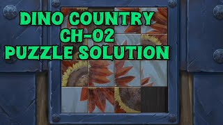 Tile puzzle solution dino Country chapter 2 Adventure Escape Mysteries